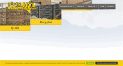 Desktop Screenshot of ploty-hyl.cz